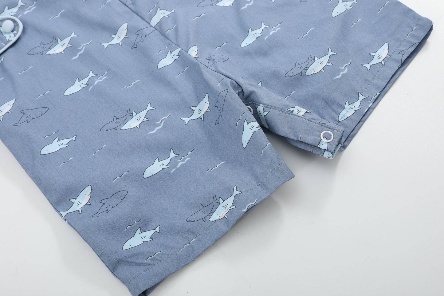 Shark Print Smocked JonJons