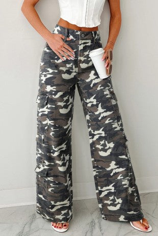 Camo cargo Jeans