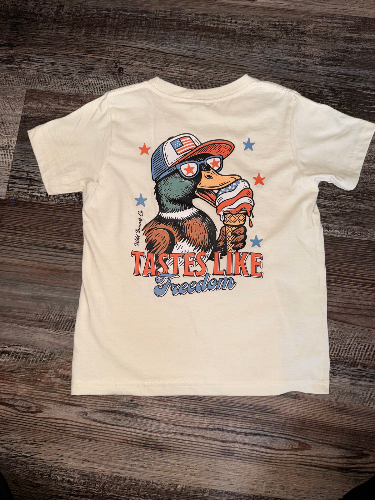 ￼Tastes Like Freedom Duck Tee 🦆🇺🇸